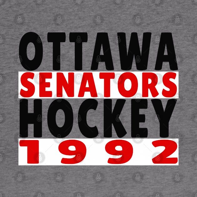 Ottawa Senators Hockey 1992 Classic by Medo Creations